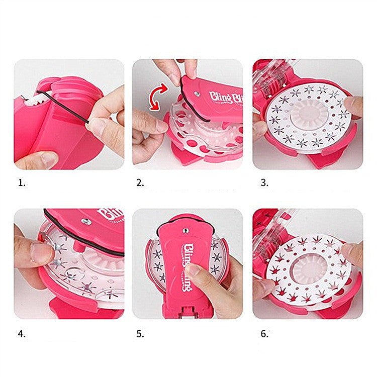 Girl Hair Accessories Stickers Rig FN Parent Child Children's Toys