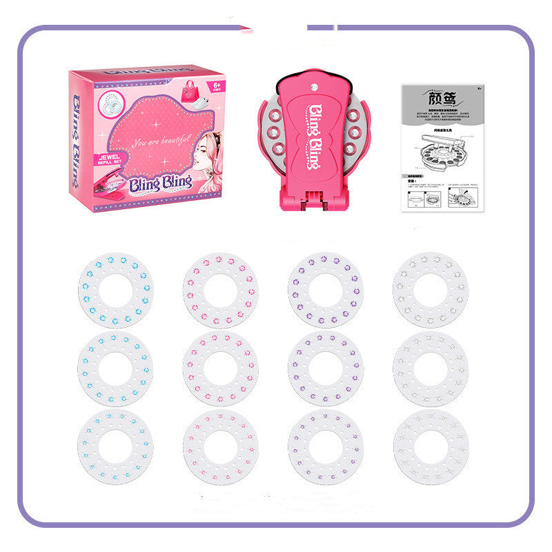 Nail Rig Tool Diamond Supplement Diy Set Girl Toys